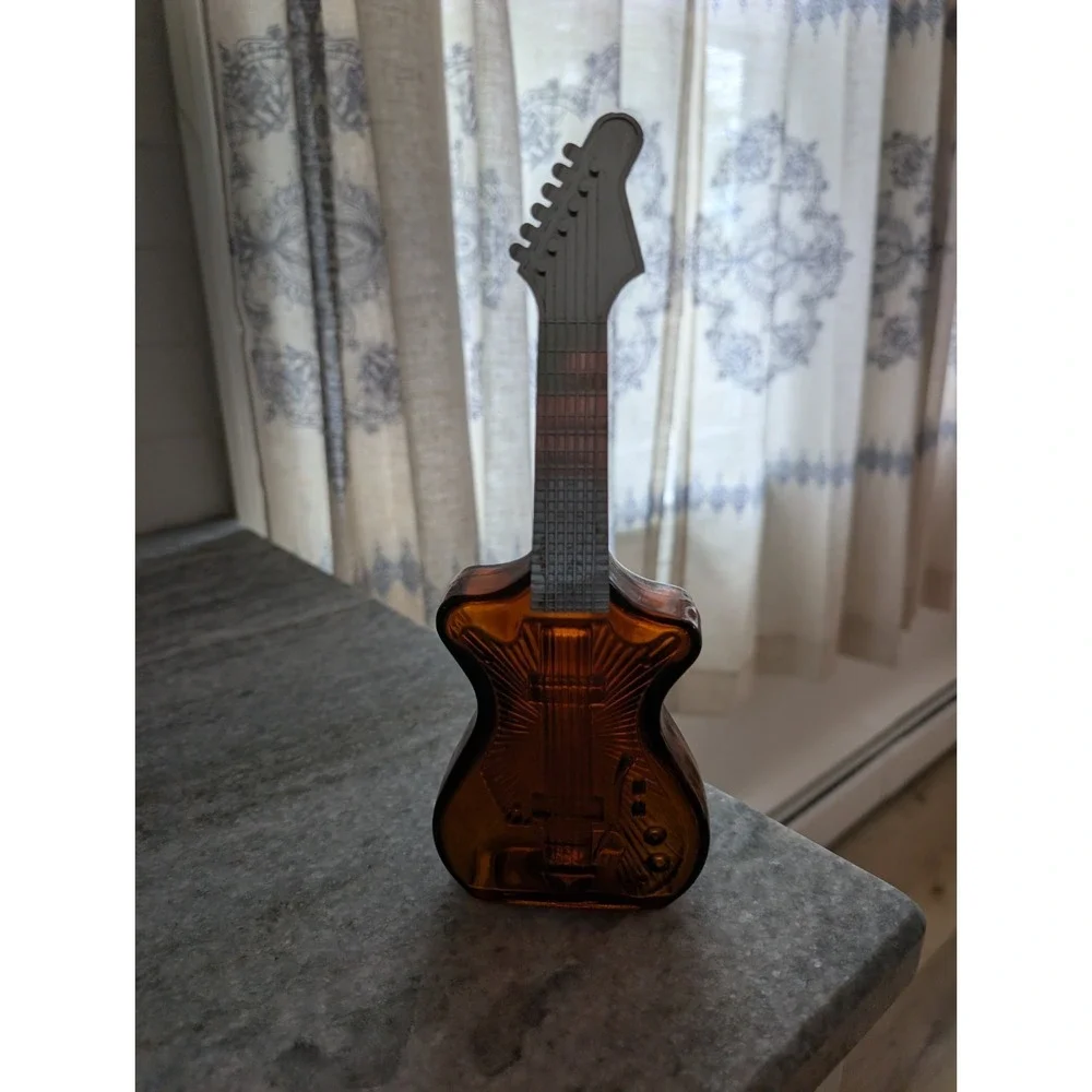 Vintage Avon Electric Guitar, 6oz Wild Country After Shave Bottle